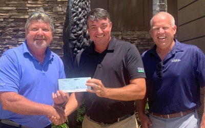 FMC PRESENTED A CHECK TO SOUTH FLORIDA GCSA CHAPTER