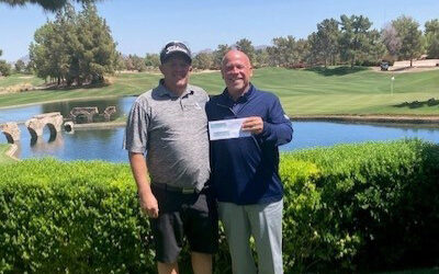 FMC PRESENTS CHECK TO THE ARIZONA GCSA CHAPTER